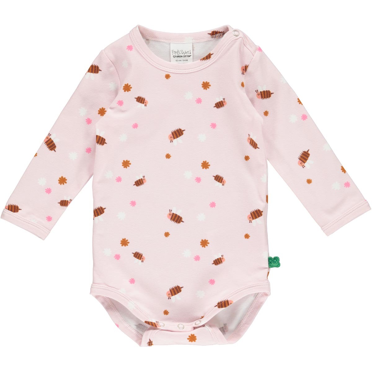 〖 Fred's World 〗粉色小蜜蜂包屁衣