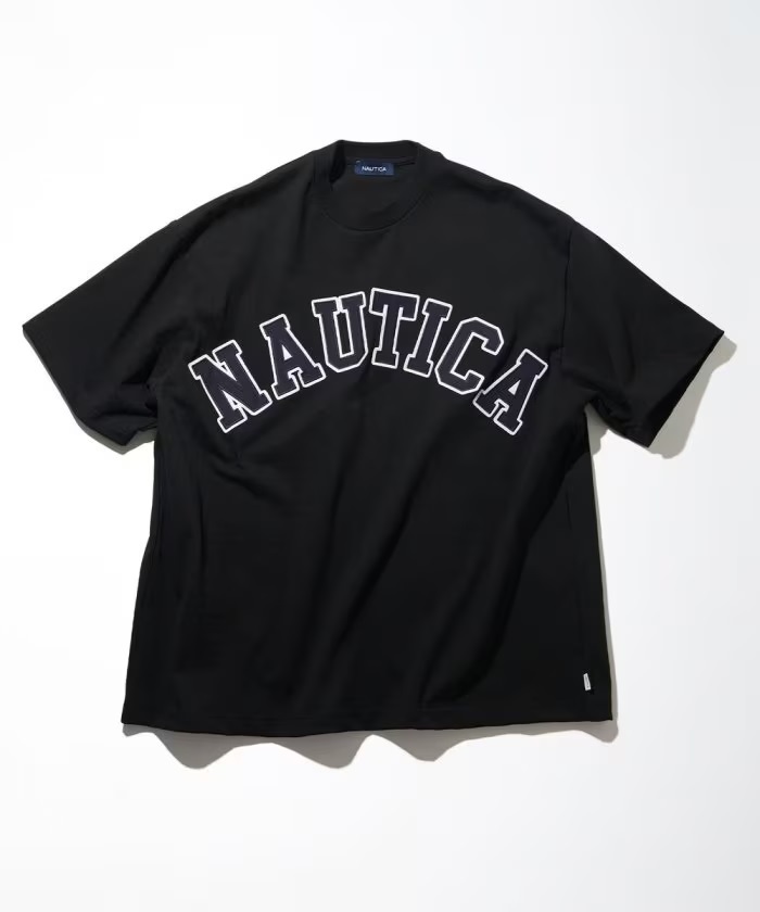 [現貨] NAUTICA Arch Logo S/S Black