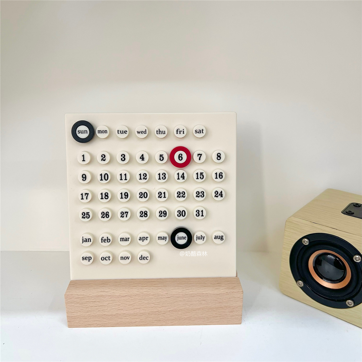 《1996》萬年曆壓克力桌面日曆