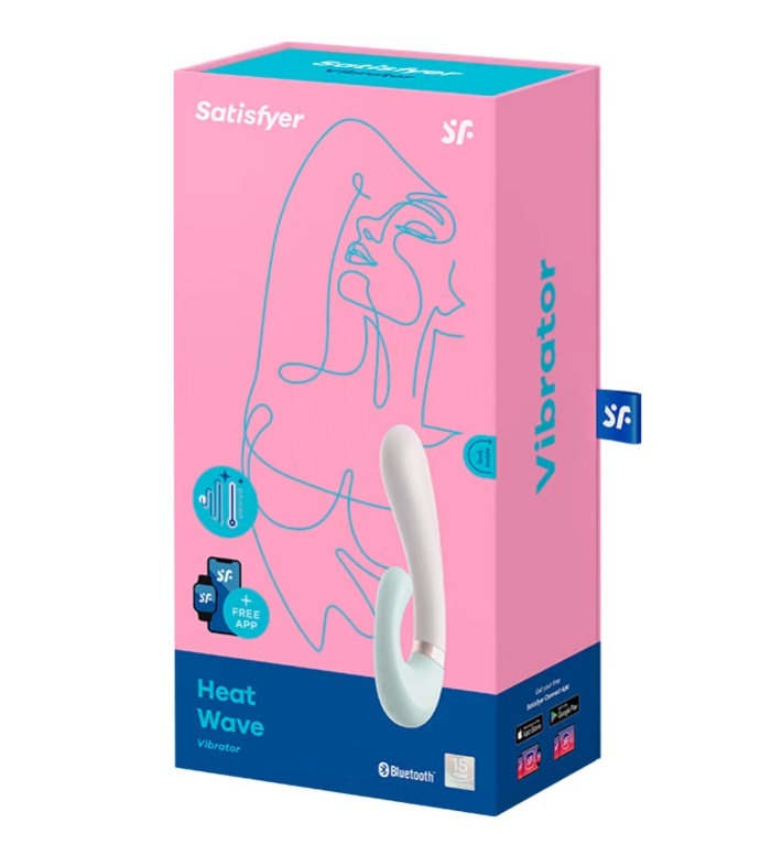 Satisfyer Heat Wave 熱感震動棒 - 薄荷綠