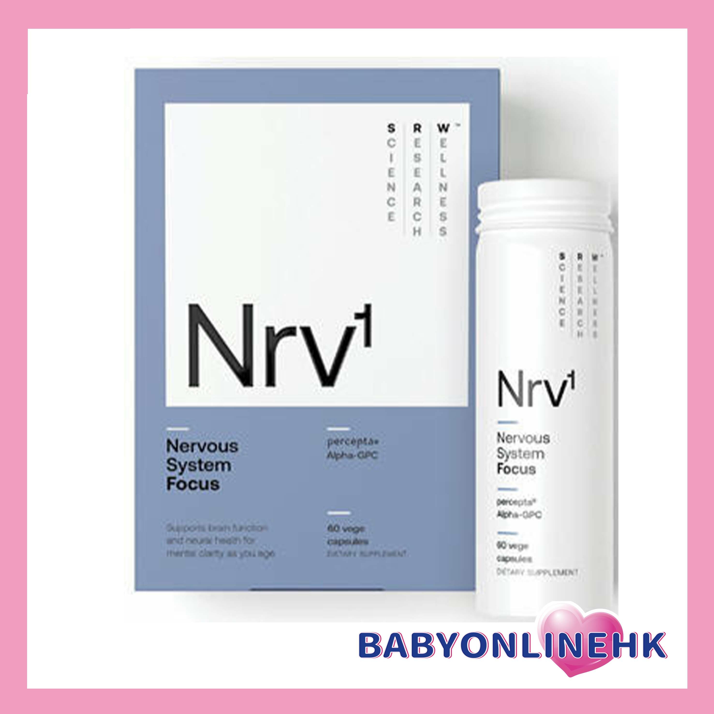 SRW Nrv1 神經系統聚焦素食膠囊 60 粒