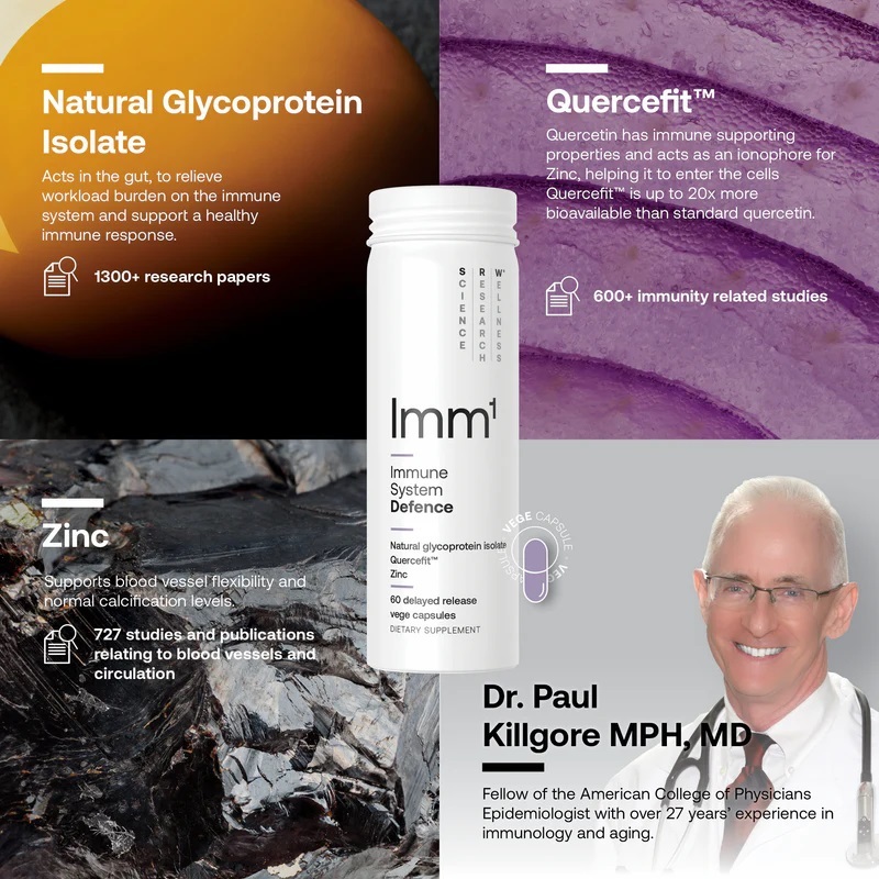 SRW Imm1 - 免疫系統防禦素食膠囊 60