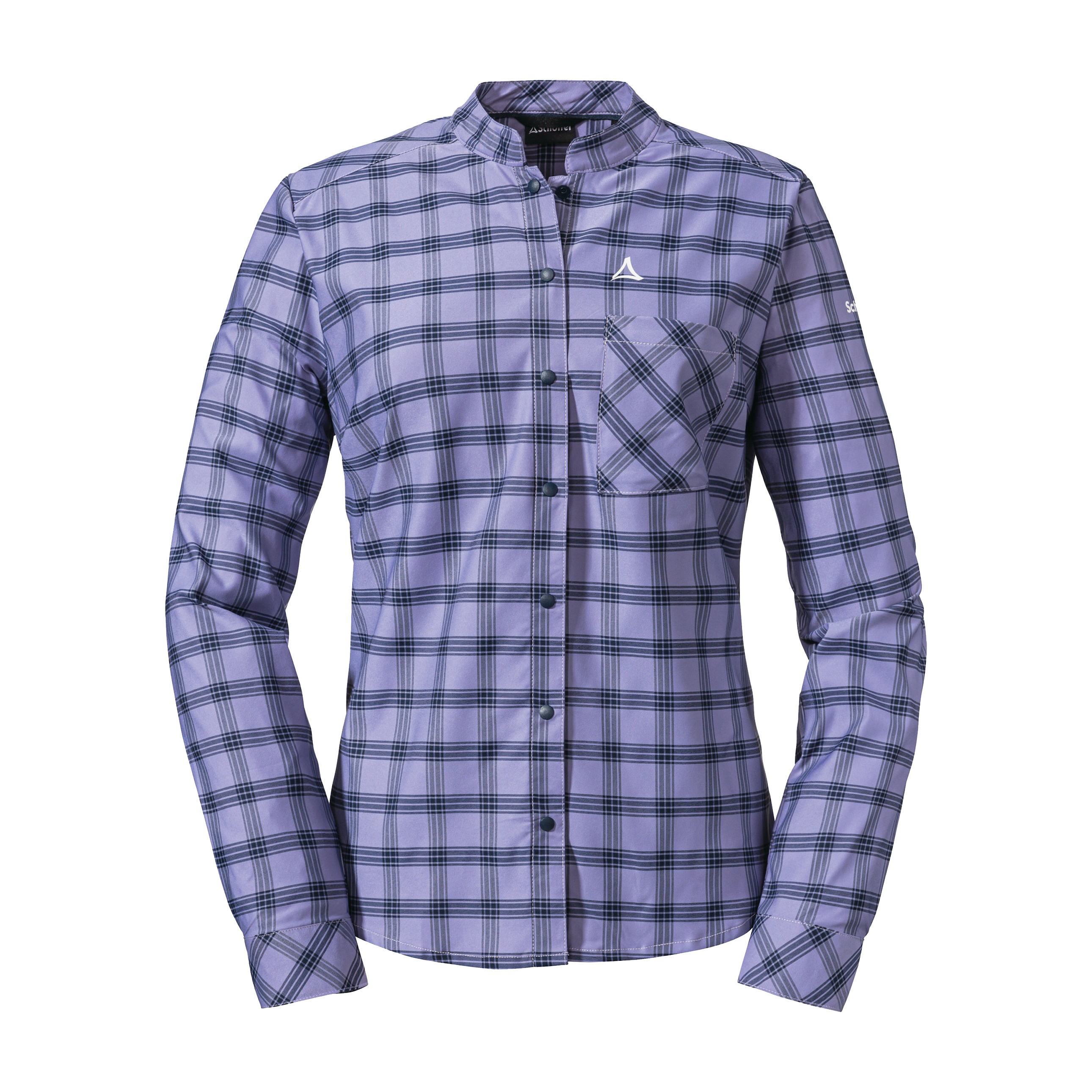 【Schoffel】女排汗透氣快乾長袖襯衫 / 23SL50-13435-[綠、紫]