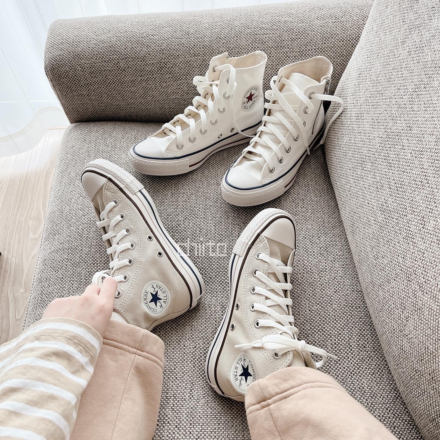 converse ALL STAR 復古拉鍊帆布鞋