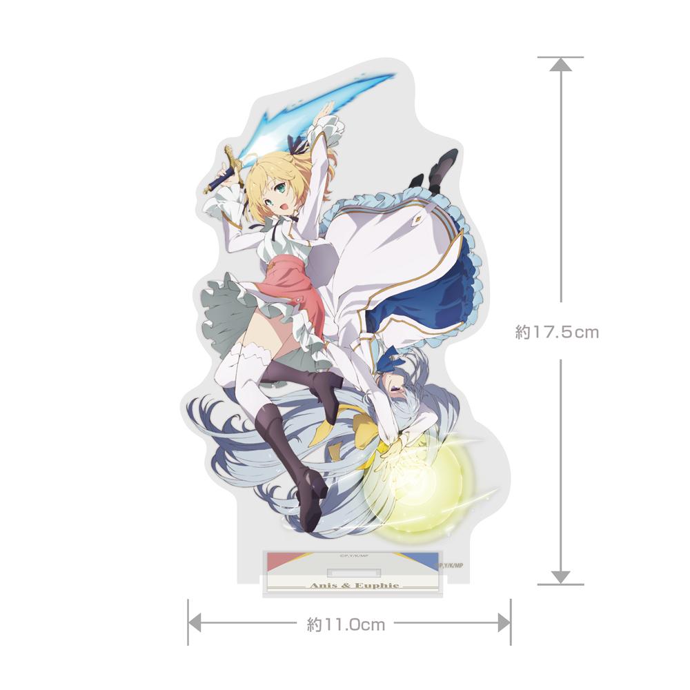 「ACG.GO」「預購」轉生公主與天才千金的魔法革命 艾妮絲菲亞&尤菲莉亞 大亞克力立牌