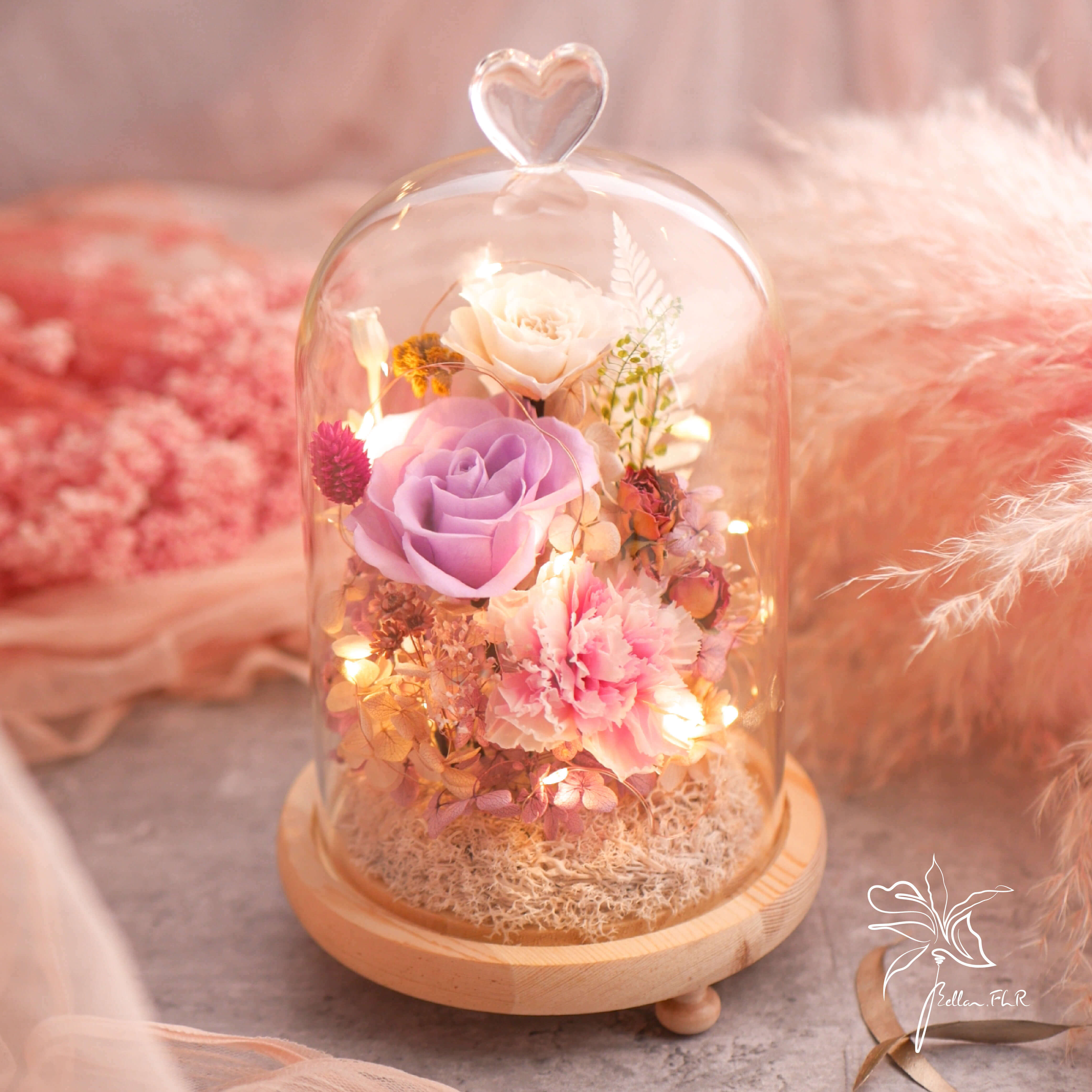 【馨底溫柔】長型玻璃花盅-大