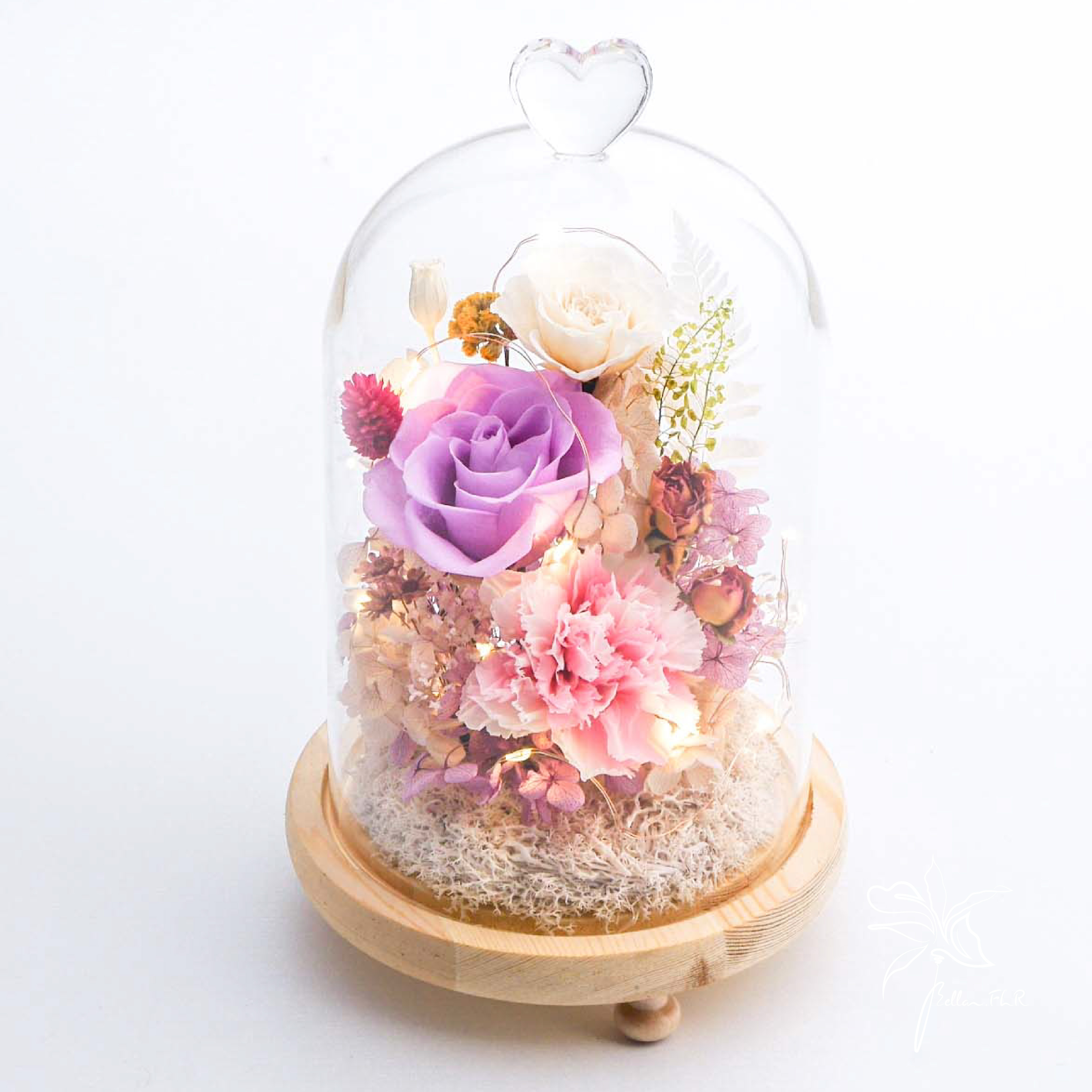 【馨底溫柔】長型玻璃花盅-大