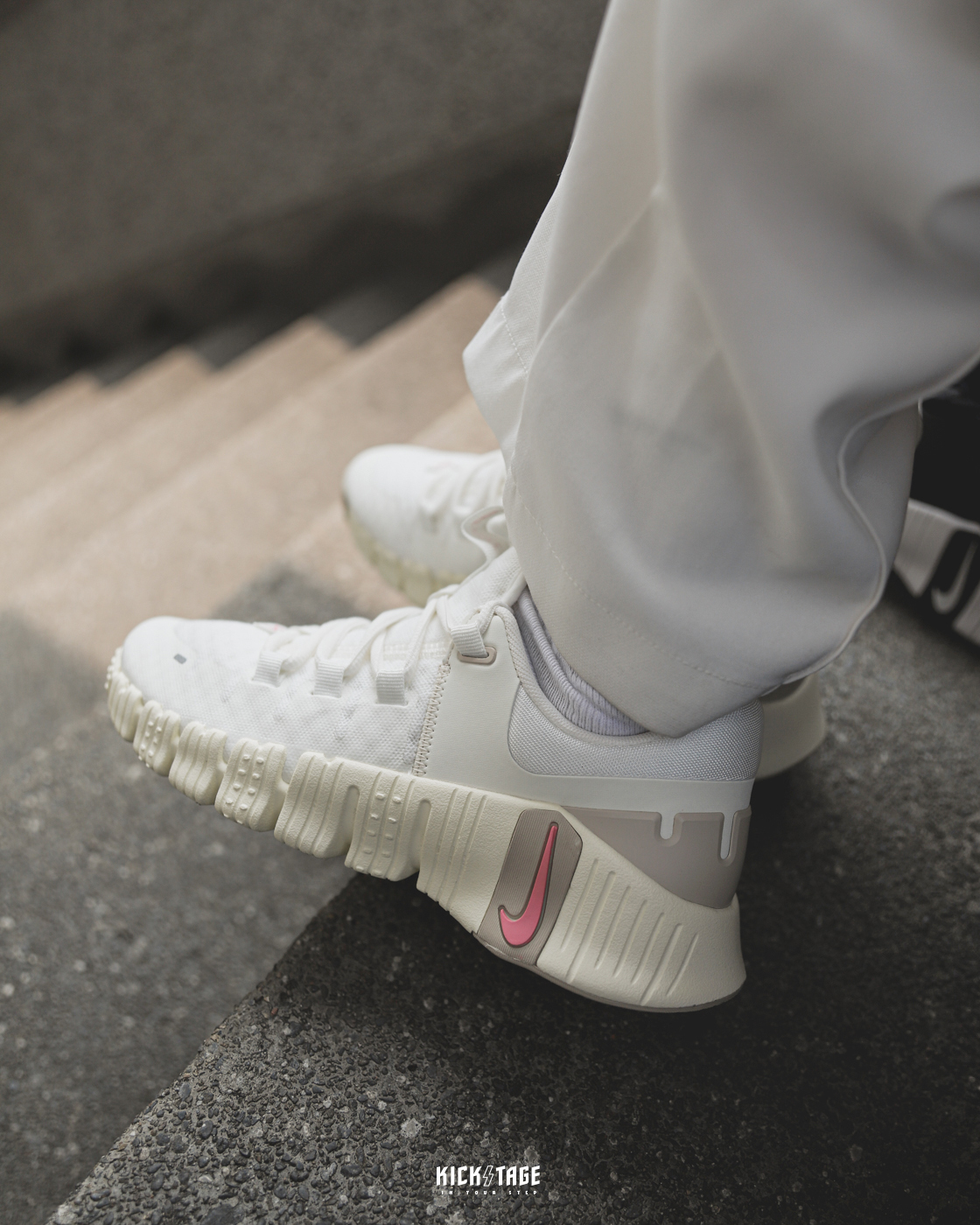 女鞋 NIKE W FREE METCON 5 黑白 淺米粉勾 襪套式 肯豆鞋 支撐 重訓 訓練鞋【DV3950-001】NIKEFREE