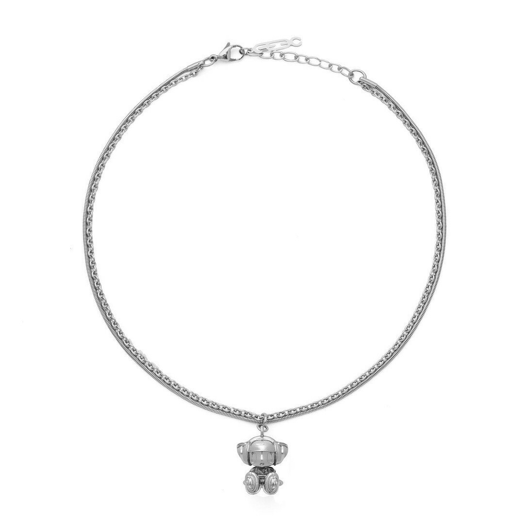 Fe3c x LiKuanZhen 藝術家聯名系列 玩偶項鍊 No Music No Life Necklace