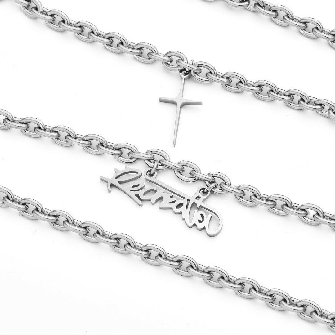 Fe3c x Li Kuanzhen 藝術家聯名系列鎖鏈 鏈條 心碎項鍊 Heartbreak Necklace