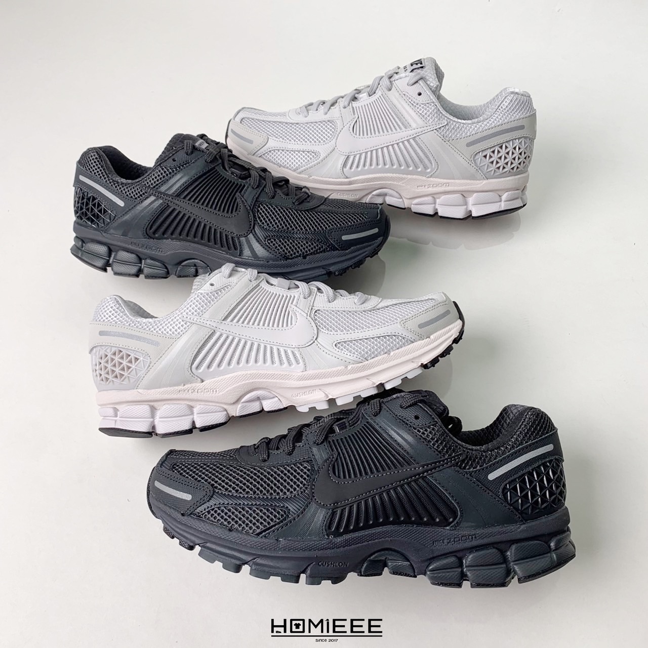 Nike Zoom Vomero 5 老爹鞋復古休閒碳黑黑魂[BV1358-002]