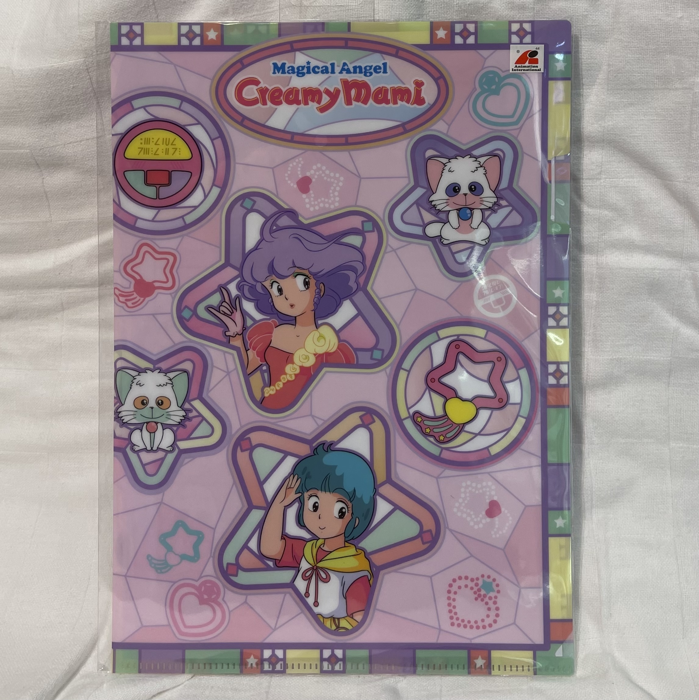 我係小忌廉A4圖紋文件夾（忌廉小桃）