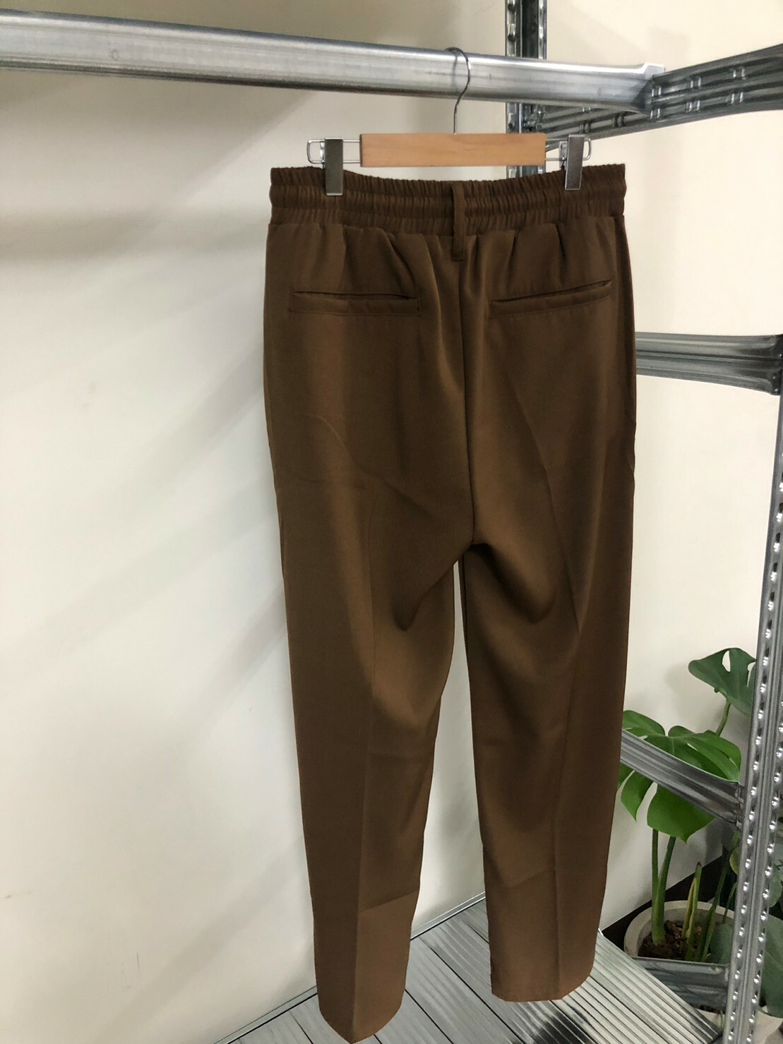 T+CC 抽繩鬆緊帶西裝褲 68281