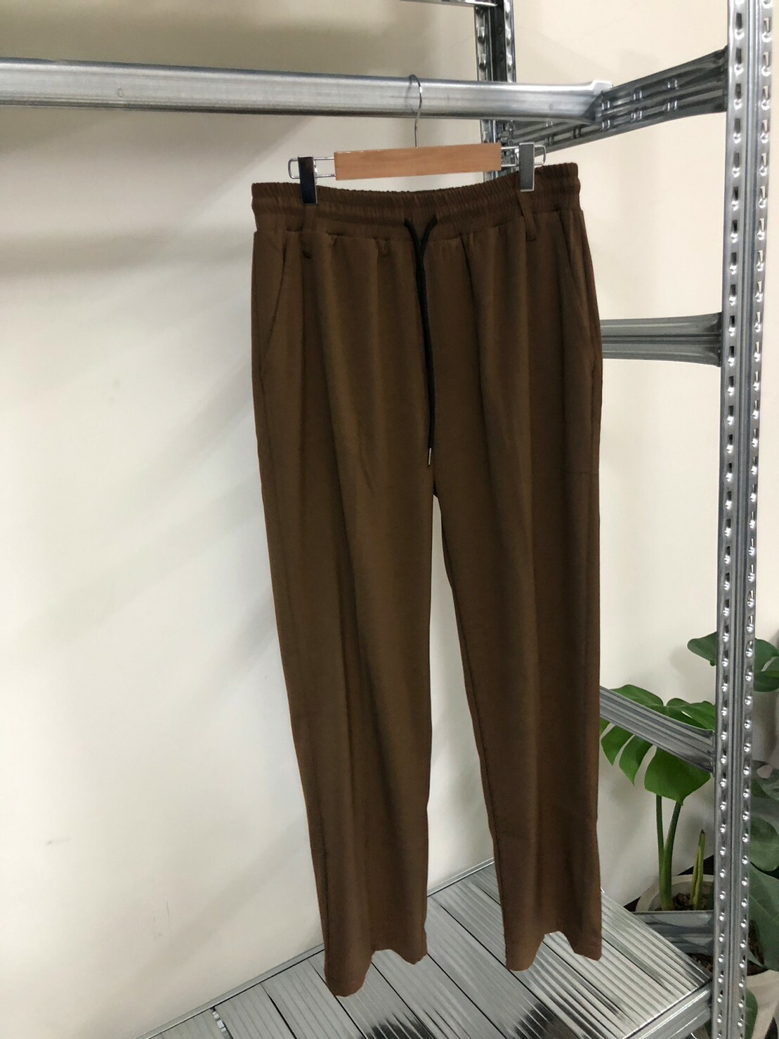 T+CC 抽繩鬆緊帶西裝褲 68281