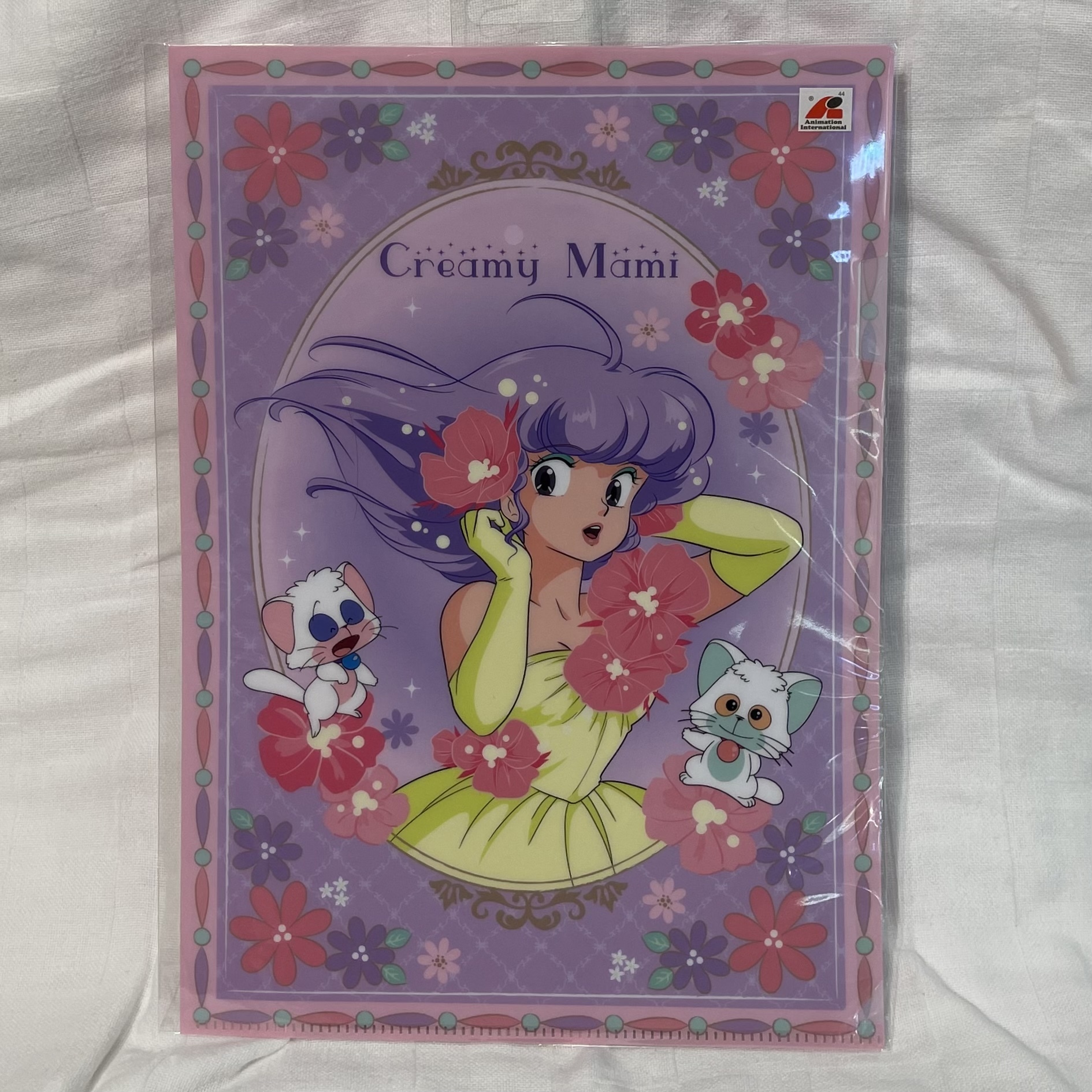 我係小忌廉A4文件夾（花圖）