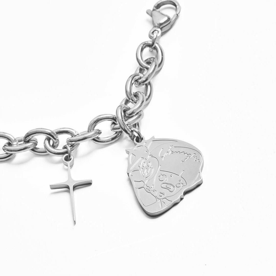 Fe3c x Li Kuanzhen 藝術家聯名系列 吉他彈片 Pick手鍊 Young Recreation Game Bracelet