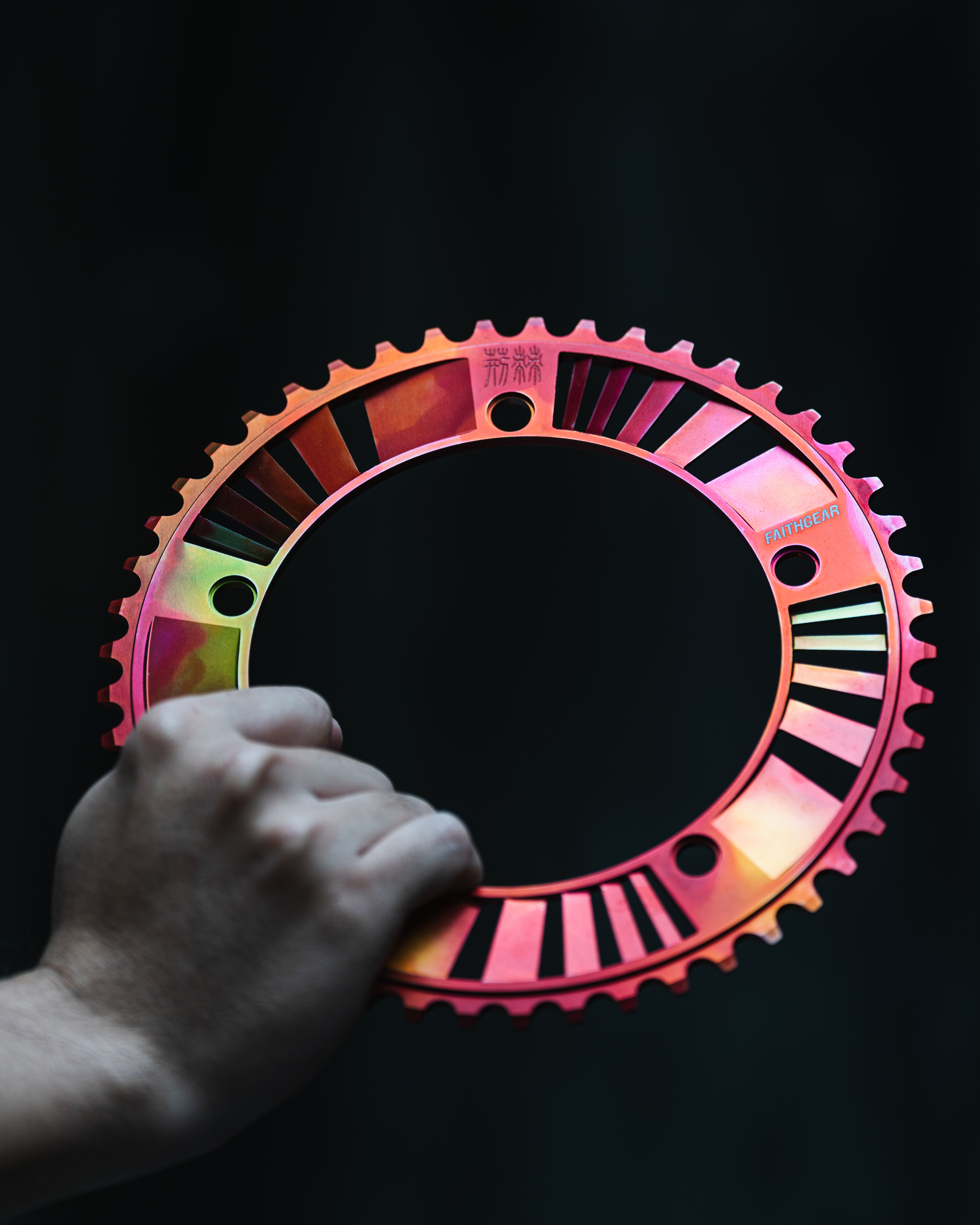 Raketa x Faithgear 荊棘Aeroring Chainring