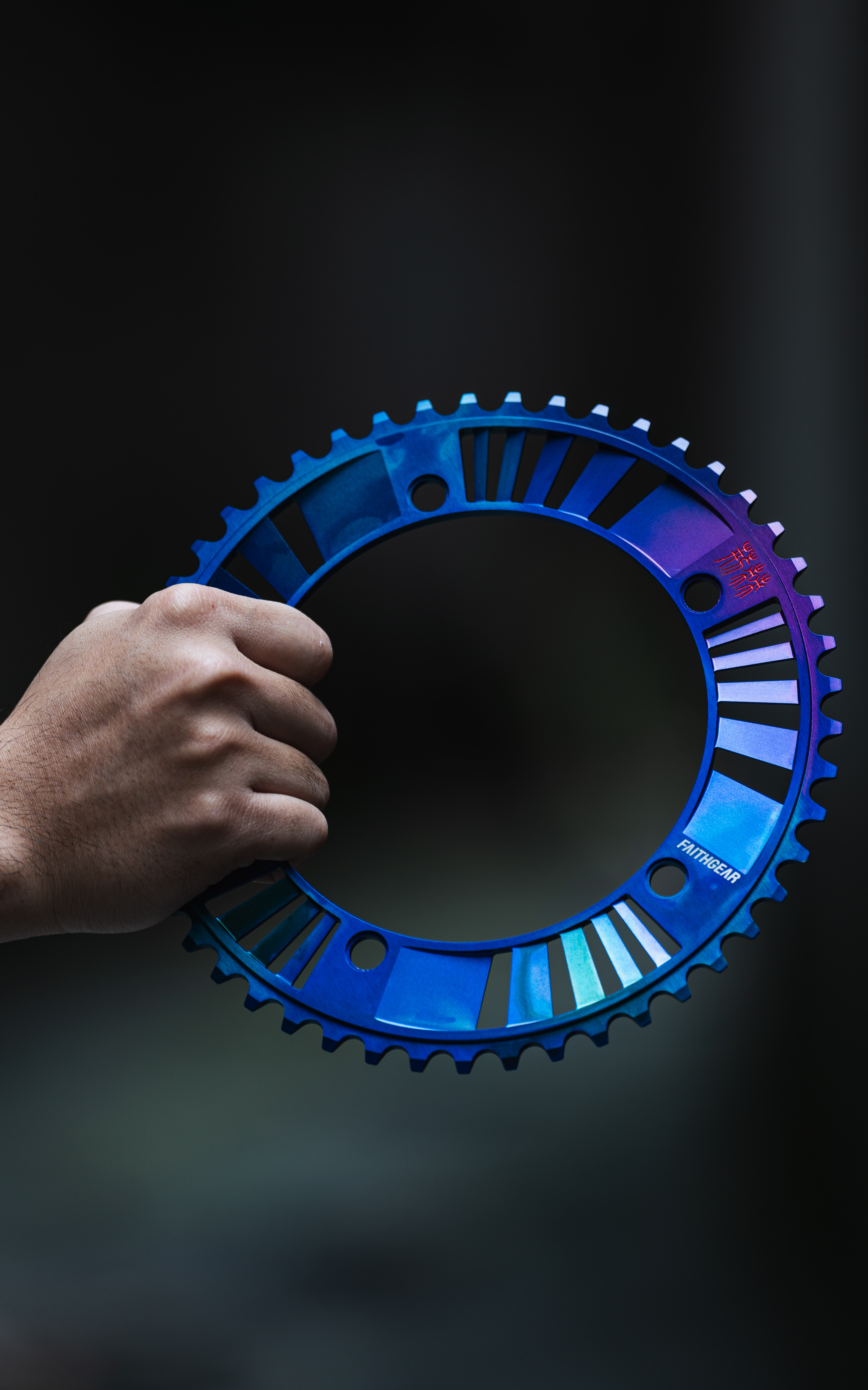 Raketa x Faithgear 荊棘Aeroring Chainring