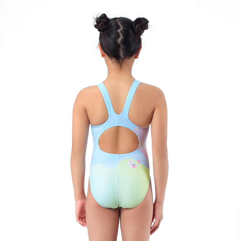 MAR-23071WJ 小女競賽型泳裝 - Fruits