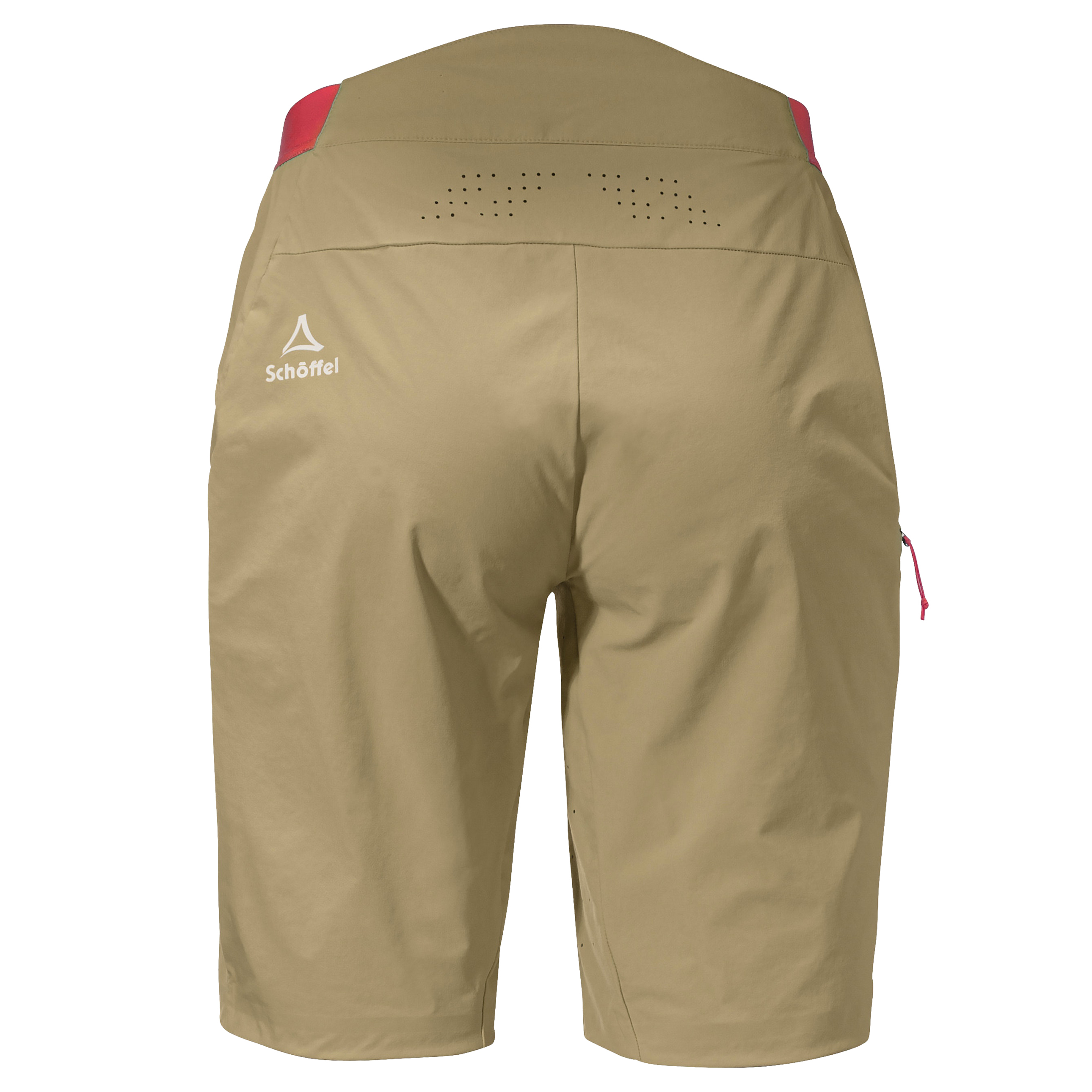 【Schoffel】女排汗透氣快乾四面彈性短褲 / 23SL50-12986-[卡其]