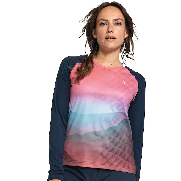 【Schoffel】女排汗透氣長袖上衣 / 23SL50-12982-[藍、綠]