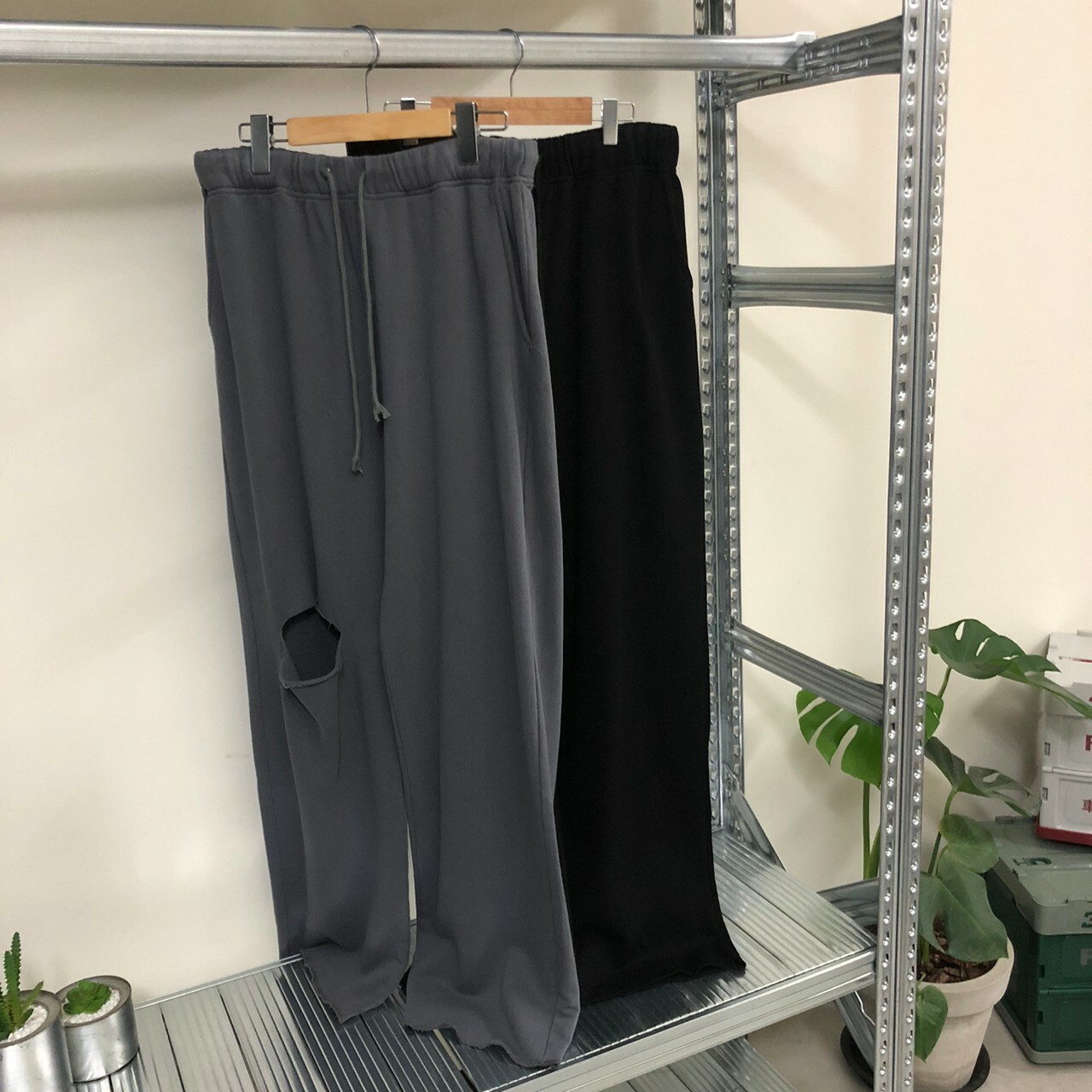 T+CC 刀割棉寬褲 長版棉寬褲 68638