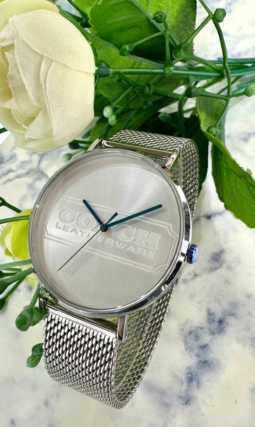 【COACH】米蘭帶男錶CO14602590 41mm 現代鐘錶