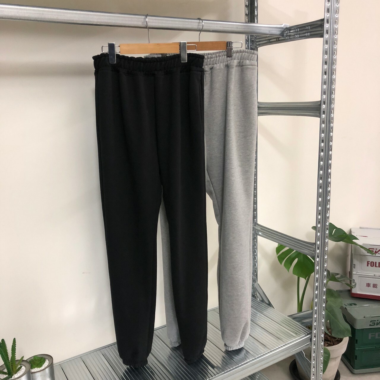 T+CC 棉褲 直筒棉褲 縮口 毛巾布 99001