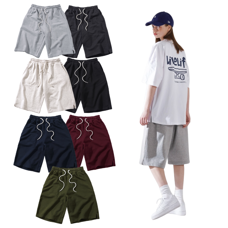 <預購> 韓國PERSTEP 純棉五分短褲