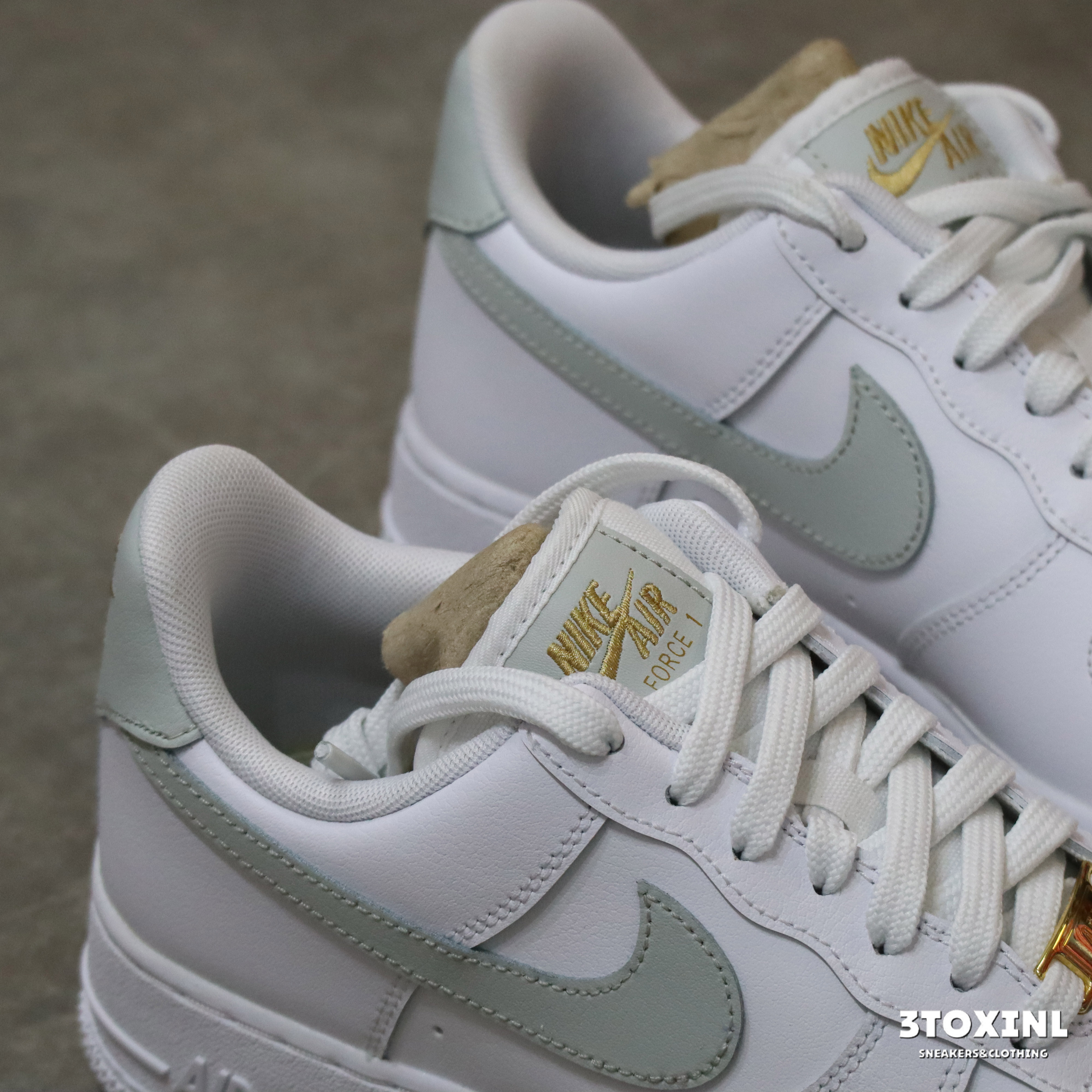 (現貨) Nike Air Force 1 Low - White Grey Gold