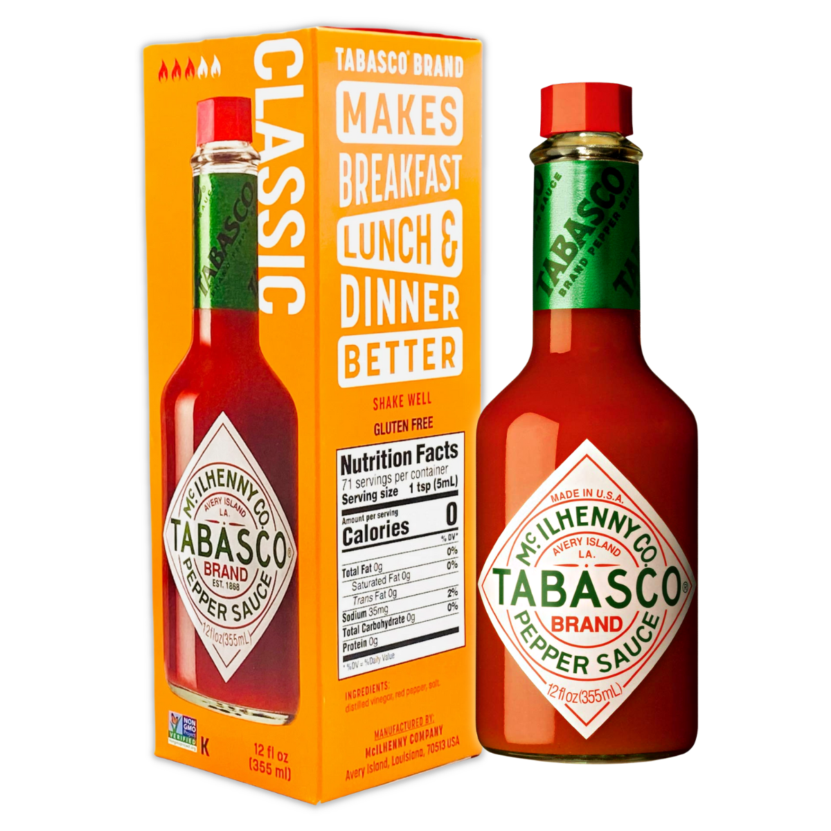 美式 Tabasco 辣椒醬(原味)355ml 大支裝