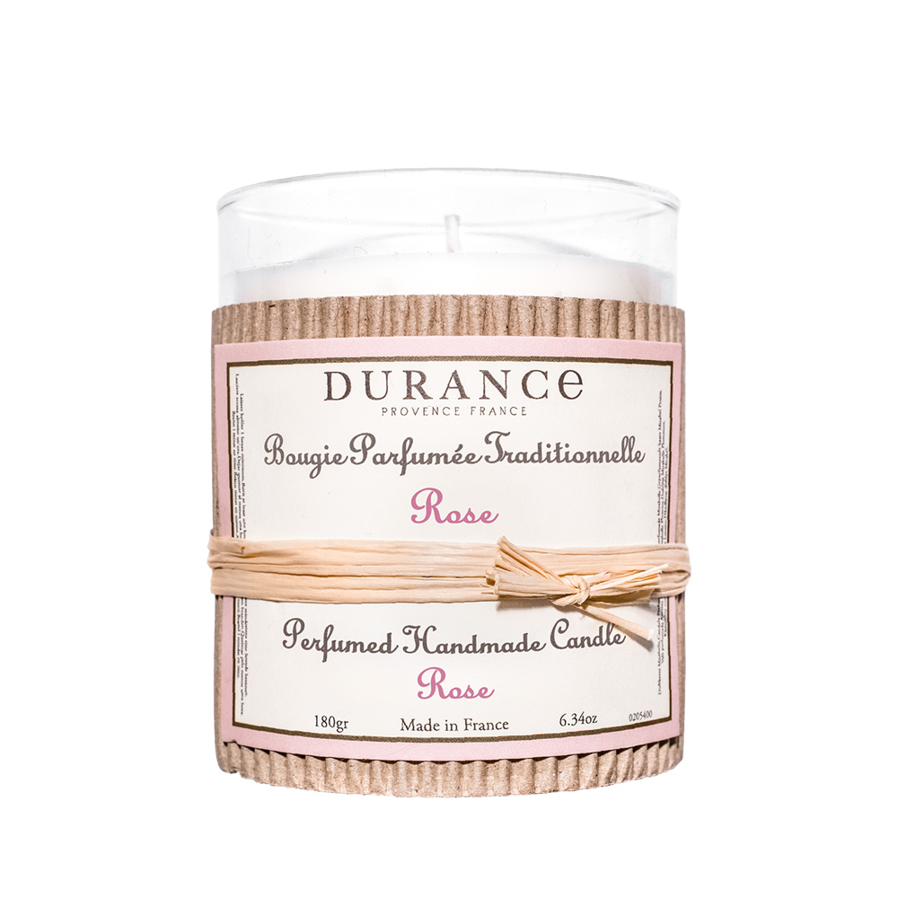 DURANCE朵昂思 玫瑰手工精油蠟燭(180g)