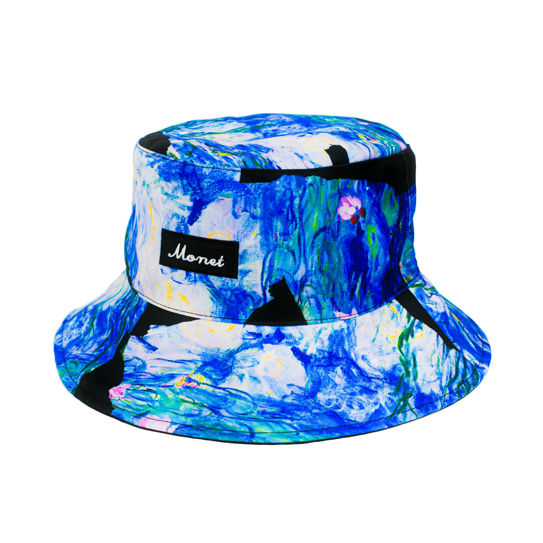 雙面漁夫帽｜莫內《睡蓮和柳樹》