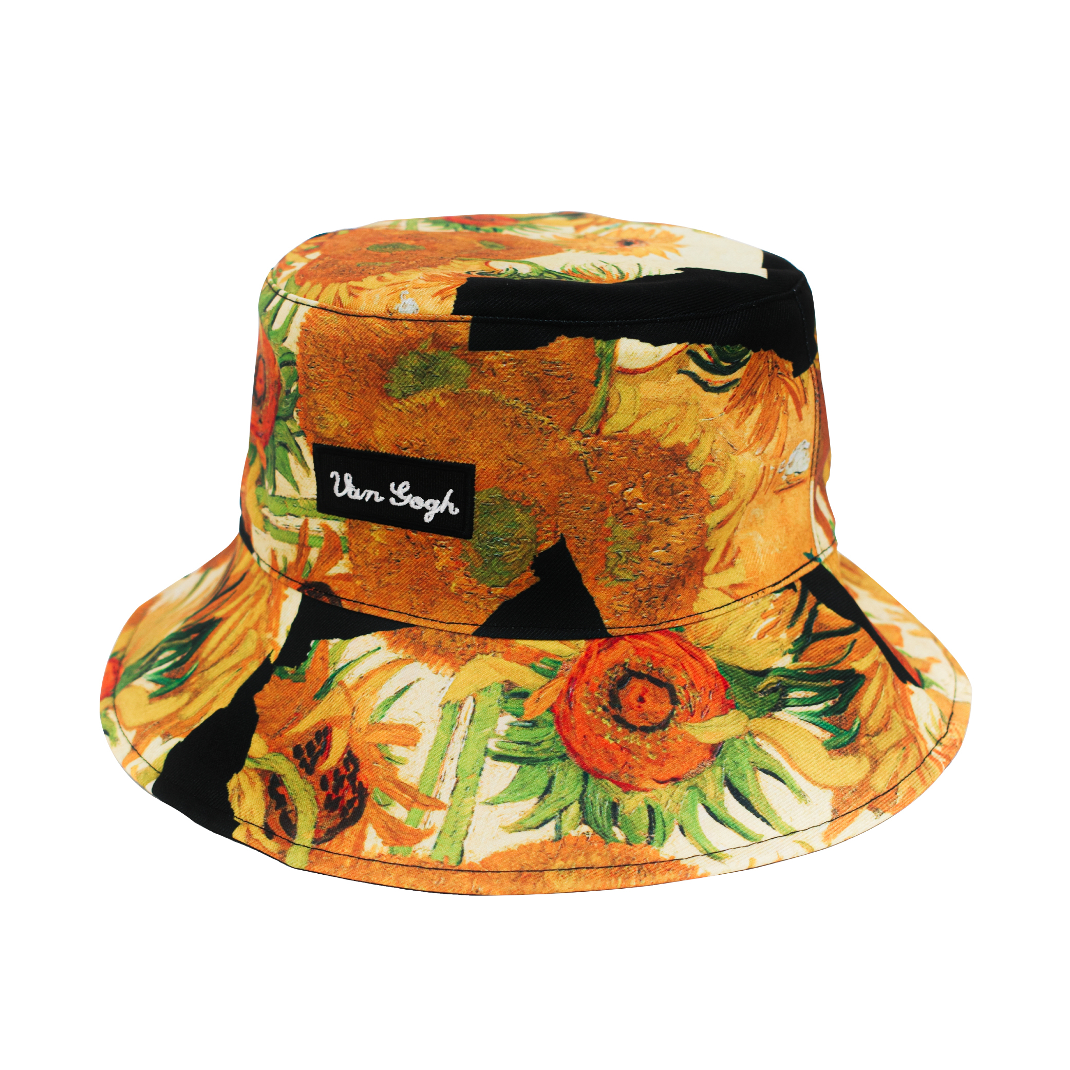 雙面漁夫帽｜梵谷《向日葵》
