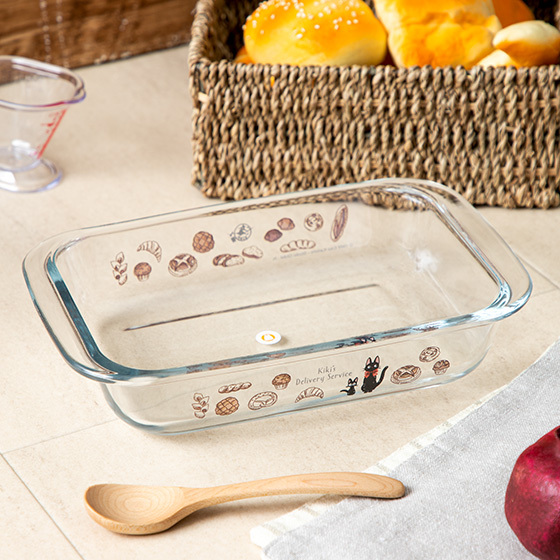 耐熱玻璃盤 魔女宅急便 700毫升