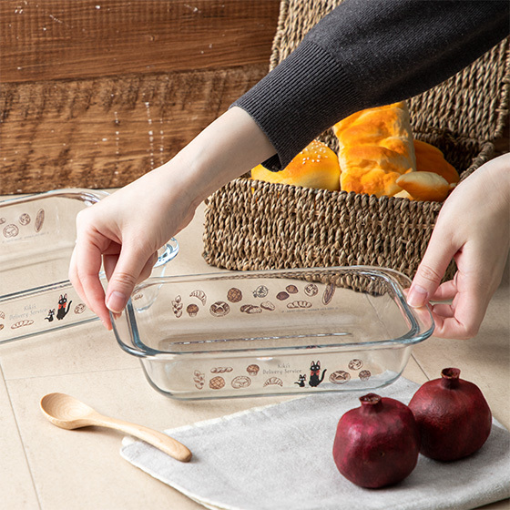 耐熱玻璃盤 魔女宅急便 700毫升