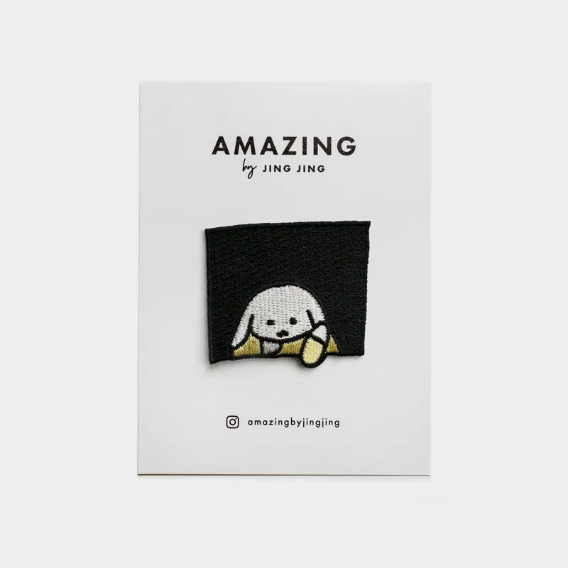 Amazing by Jing Jing｜Amazing by Jing Jing x Carolyn Jao 刺繡布貼 - 01