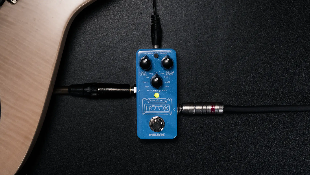 NUX HOOK (NDL3) Drum & Loop GUITAR PEDAL DRUM MACHINE