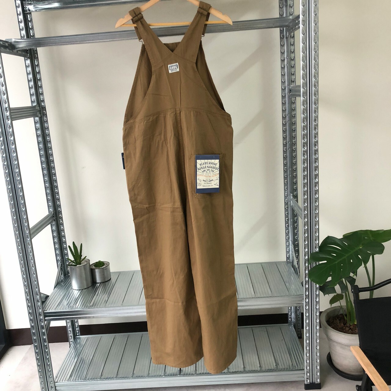 GHUG 吊帶褲 寬褲 21-2115