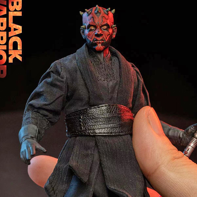 Play One Twelve 1/12 Black Warrior Action Figure (Cloth)