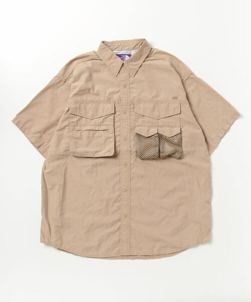 The North Face 北臉紫標 中性款 亞麻野戰 H/S 襯衫