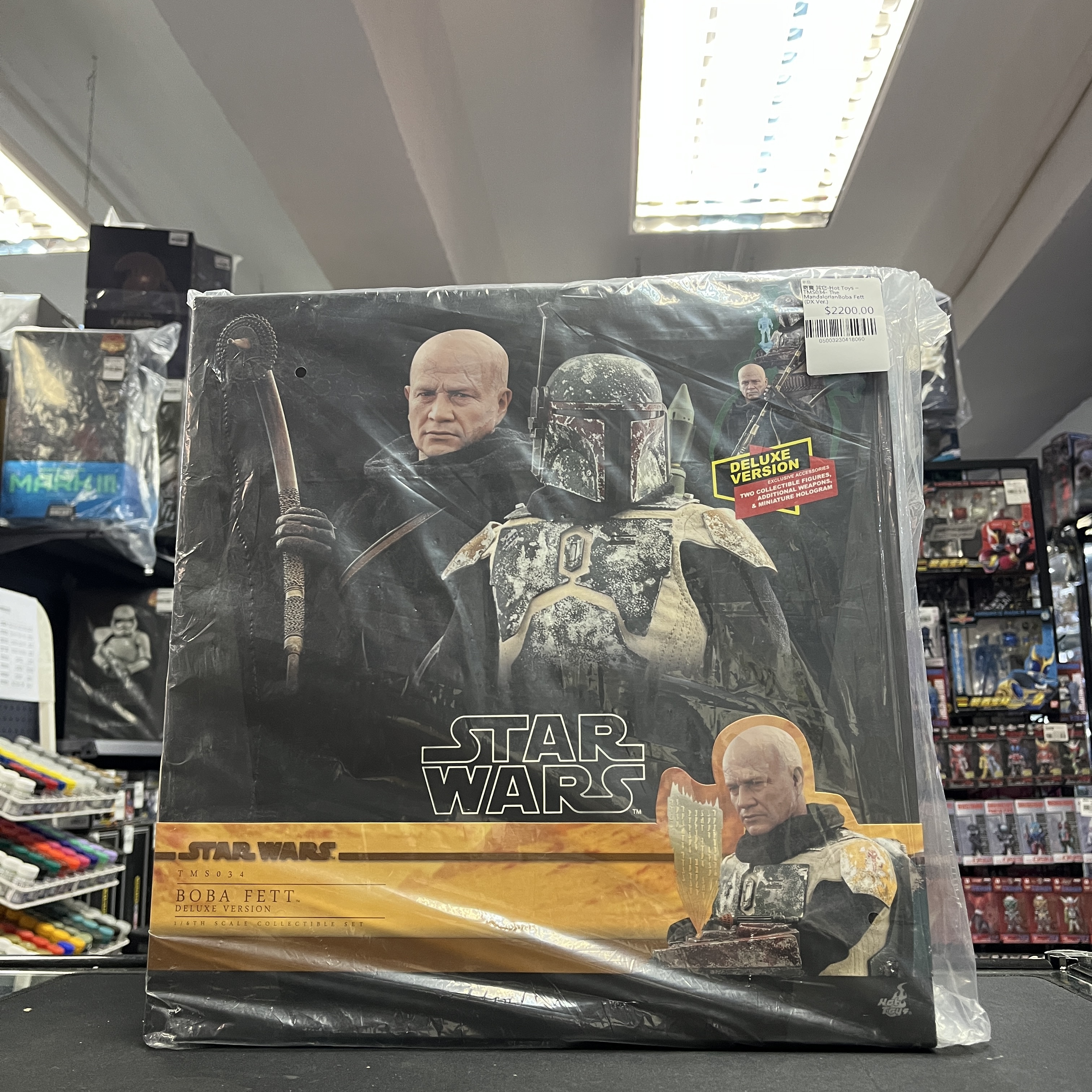 寄賣 其它-Hottoys Hot Toys TMS056B TMS 056B TMS056 TMS 056 The Mandalorian - Boba Fett (Repaint Armor Version) & Throne 特別版