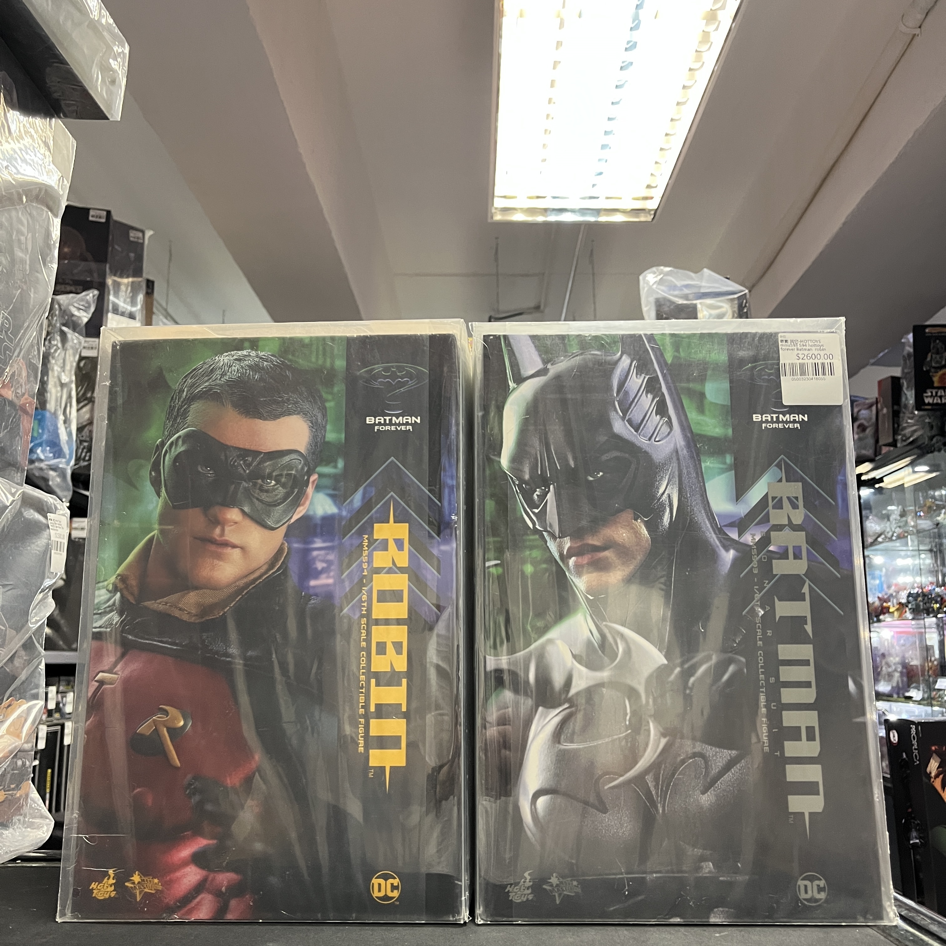 寄賣 其它-HOTTOYS mms593 594 hottoys forever Batman & robin