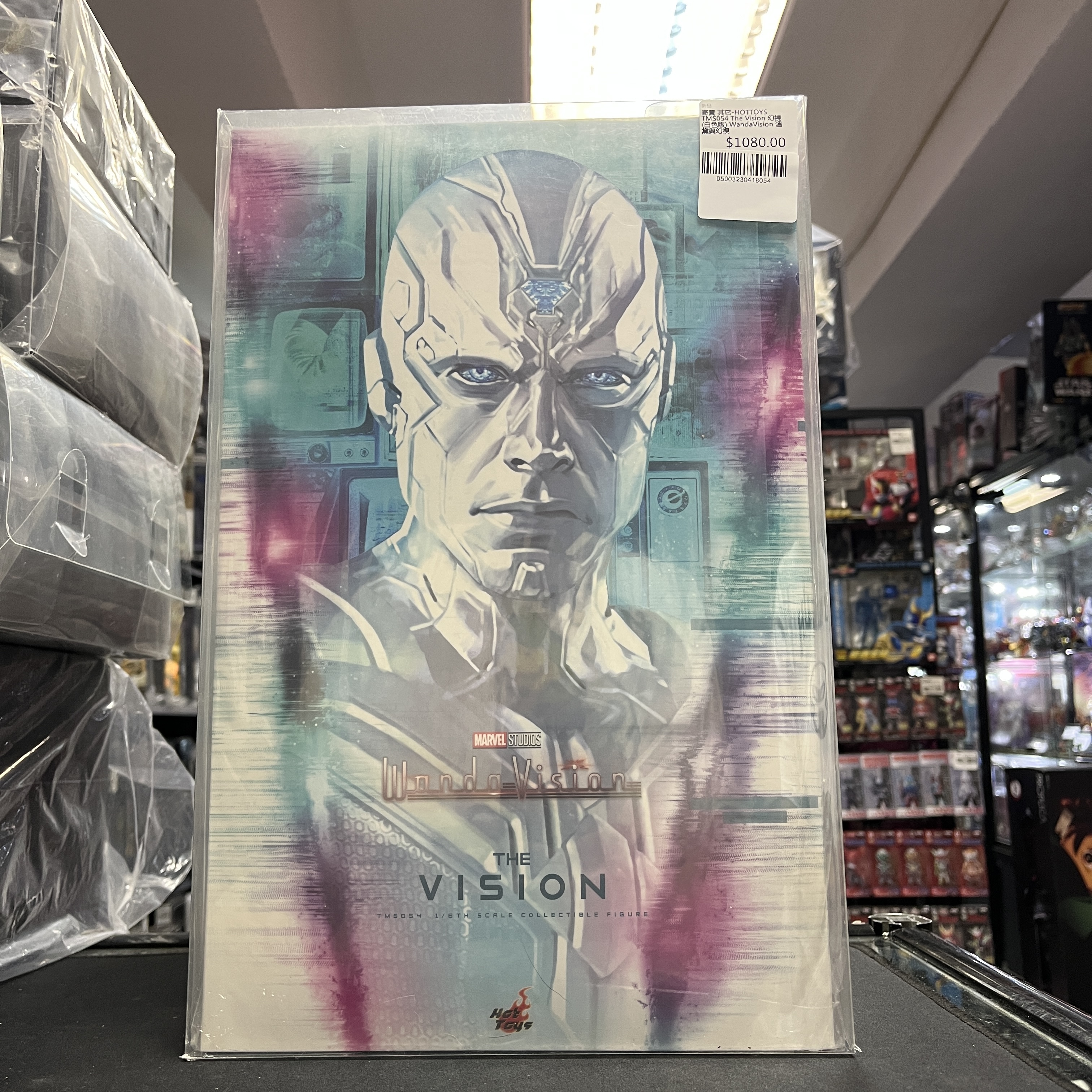 寄賣 其它-HOTTOYS TMS054 The Vision 幻視 (白色版) WandaVision 溫黛與幻視