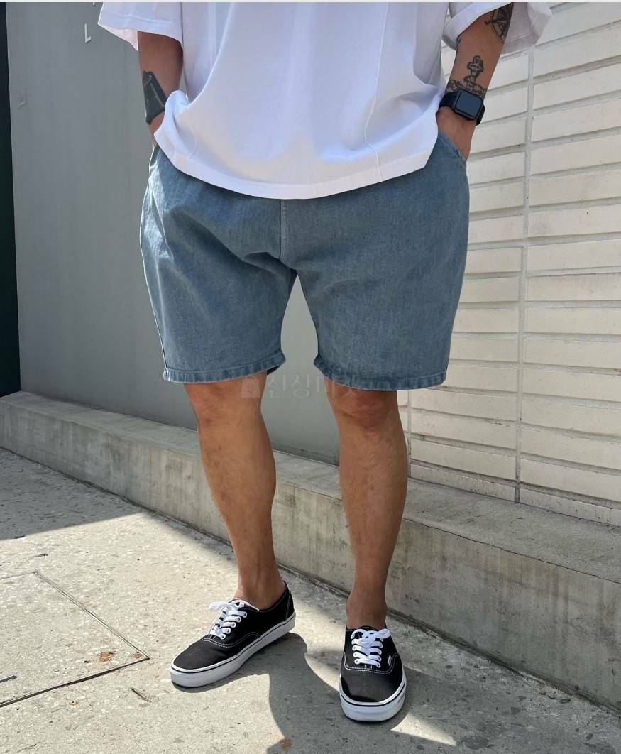 顏料氣球綁帶短褲