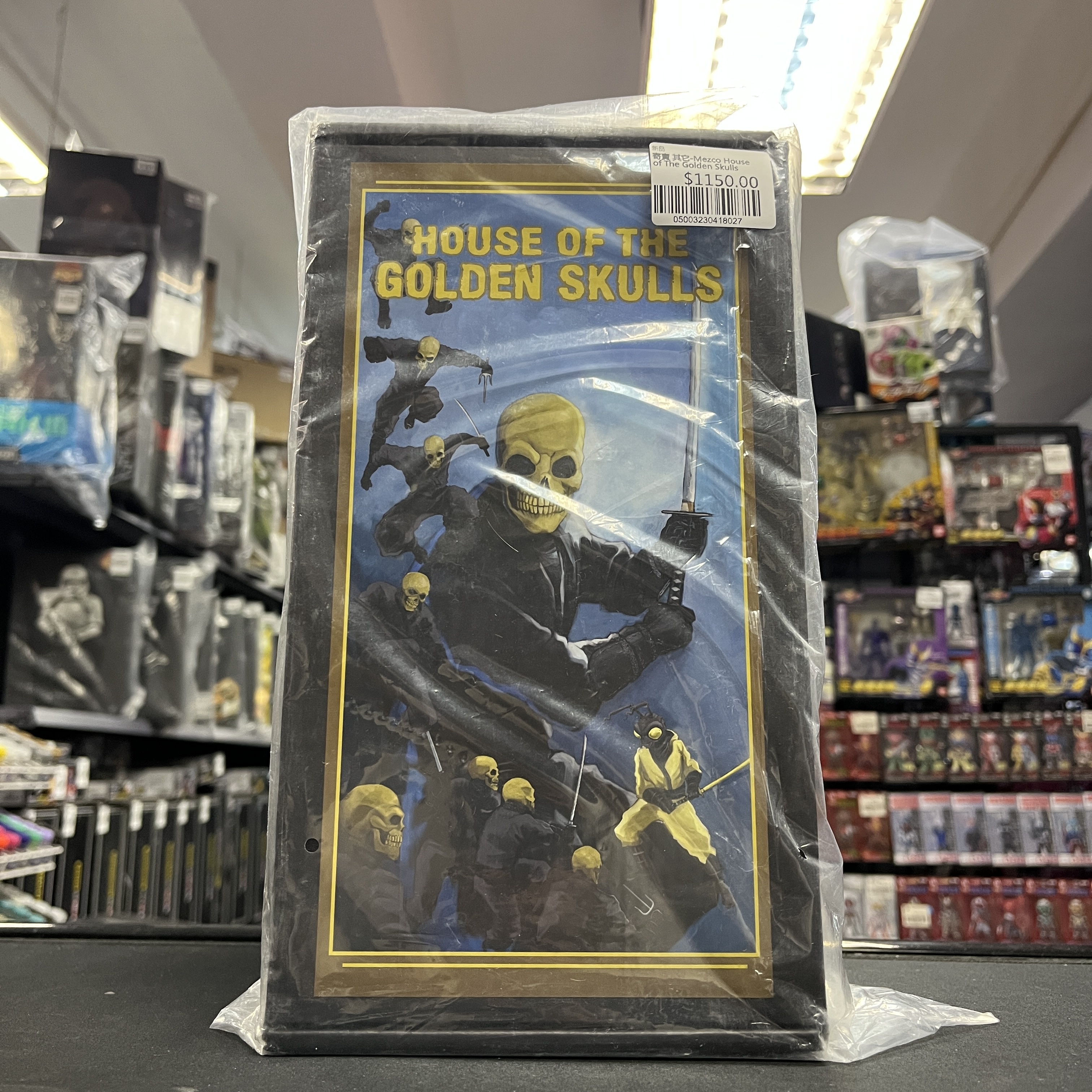 寄賣 其它-Mezco House of The Golden Skulls 