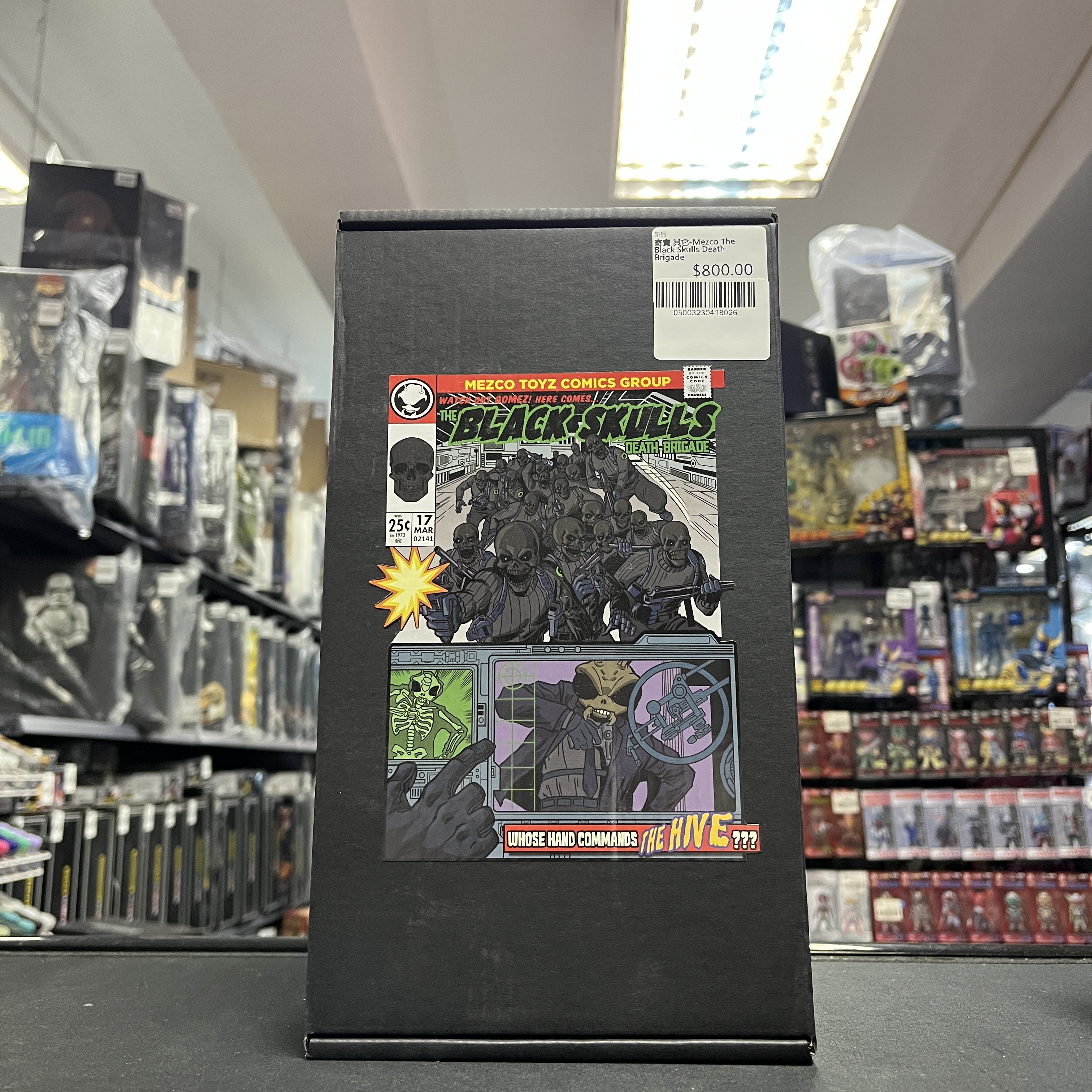 寄賣 其它-Mezco The Black Skulls Death Brigade 