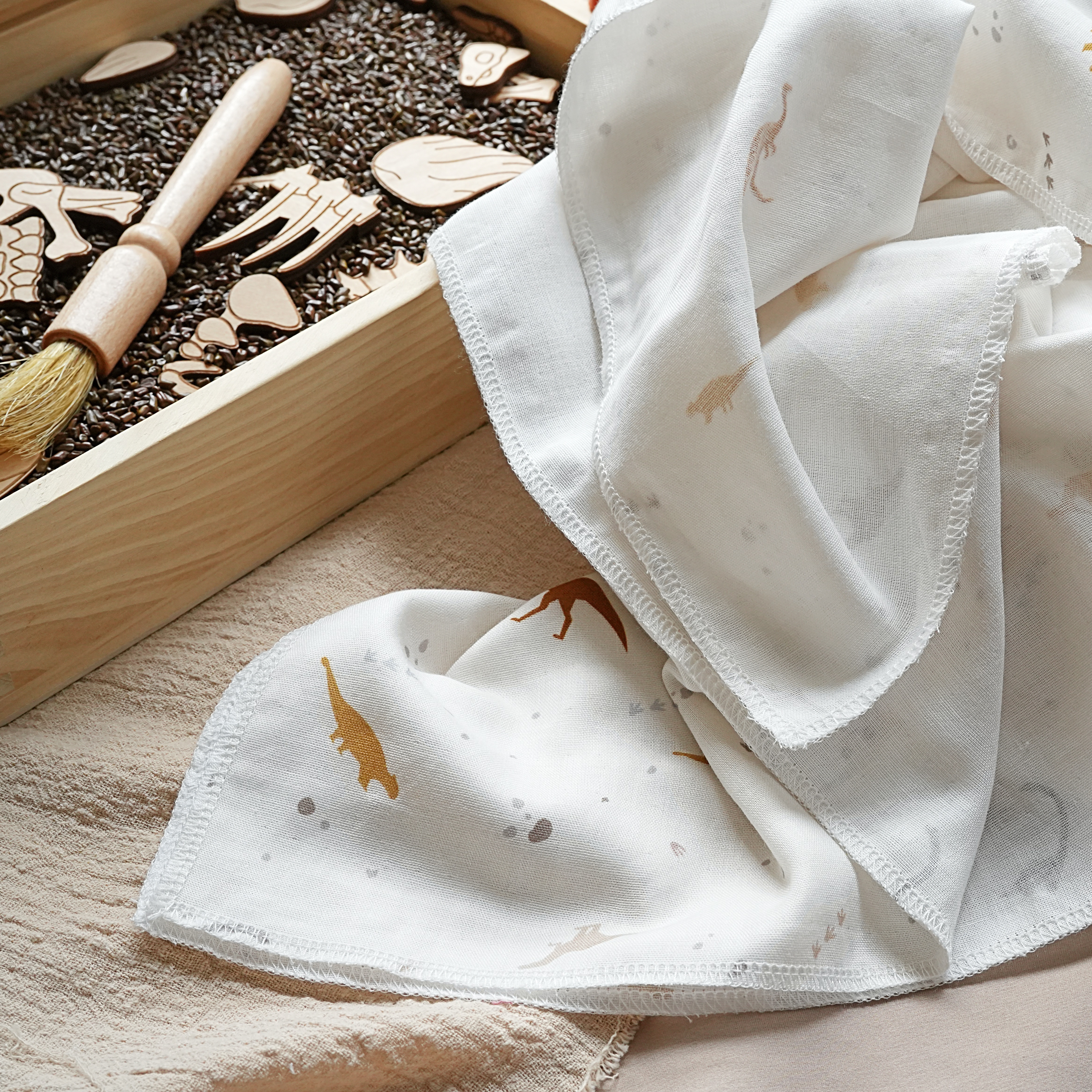 Hi Y.P store-包巾-獨家設計款-恐龍之謎