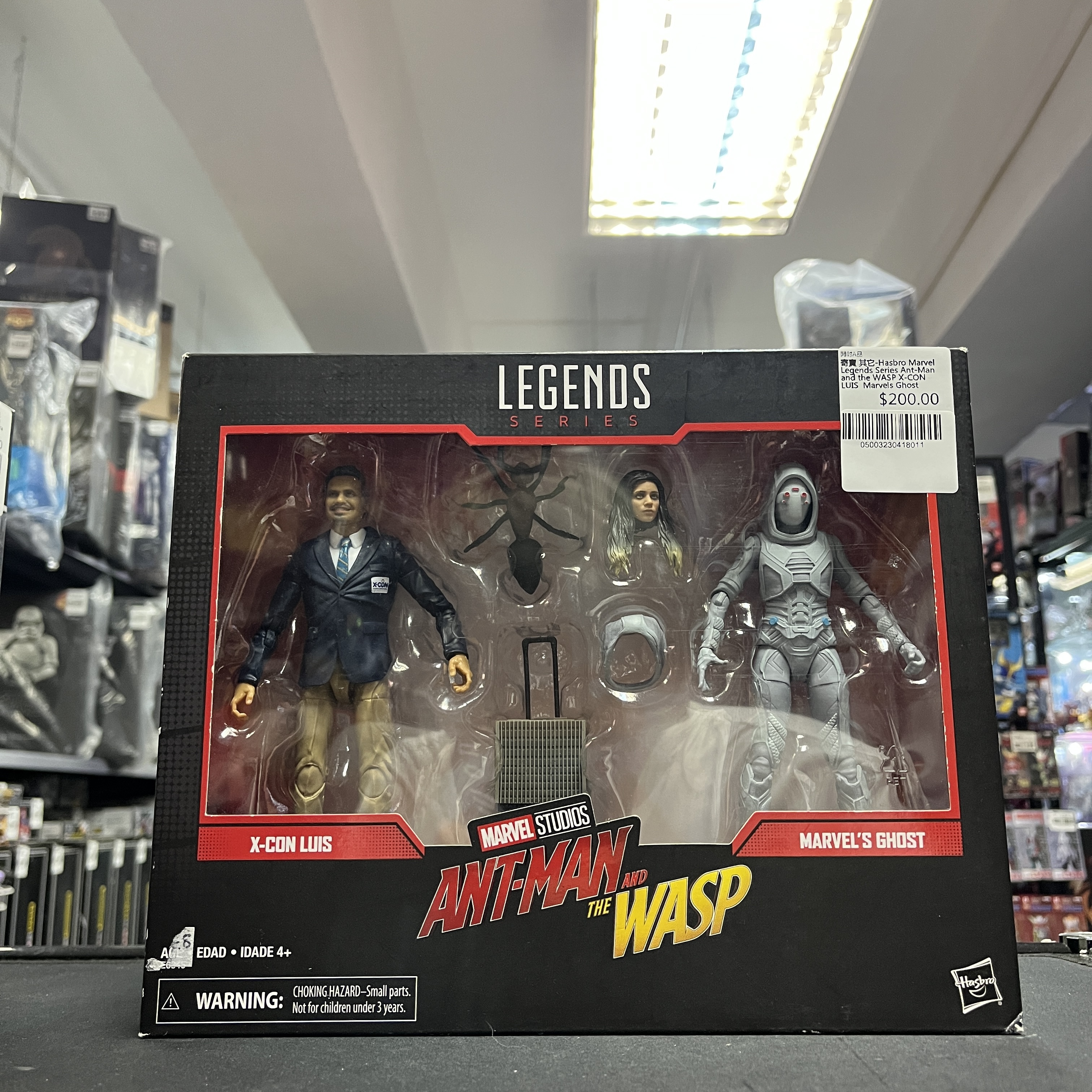 寄賣 其它-Hasbro Marvel Legends Series Ant-Man and the WASP X-CON LUIS & Marvel's Ghost