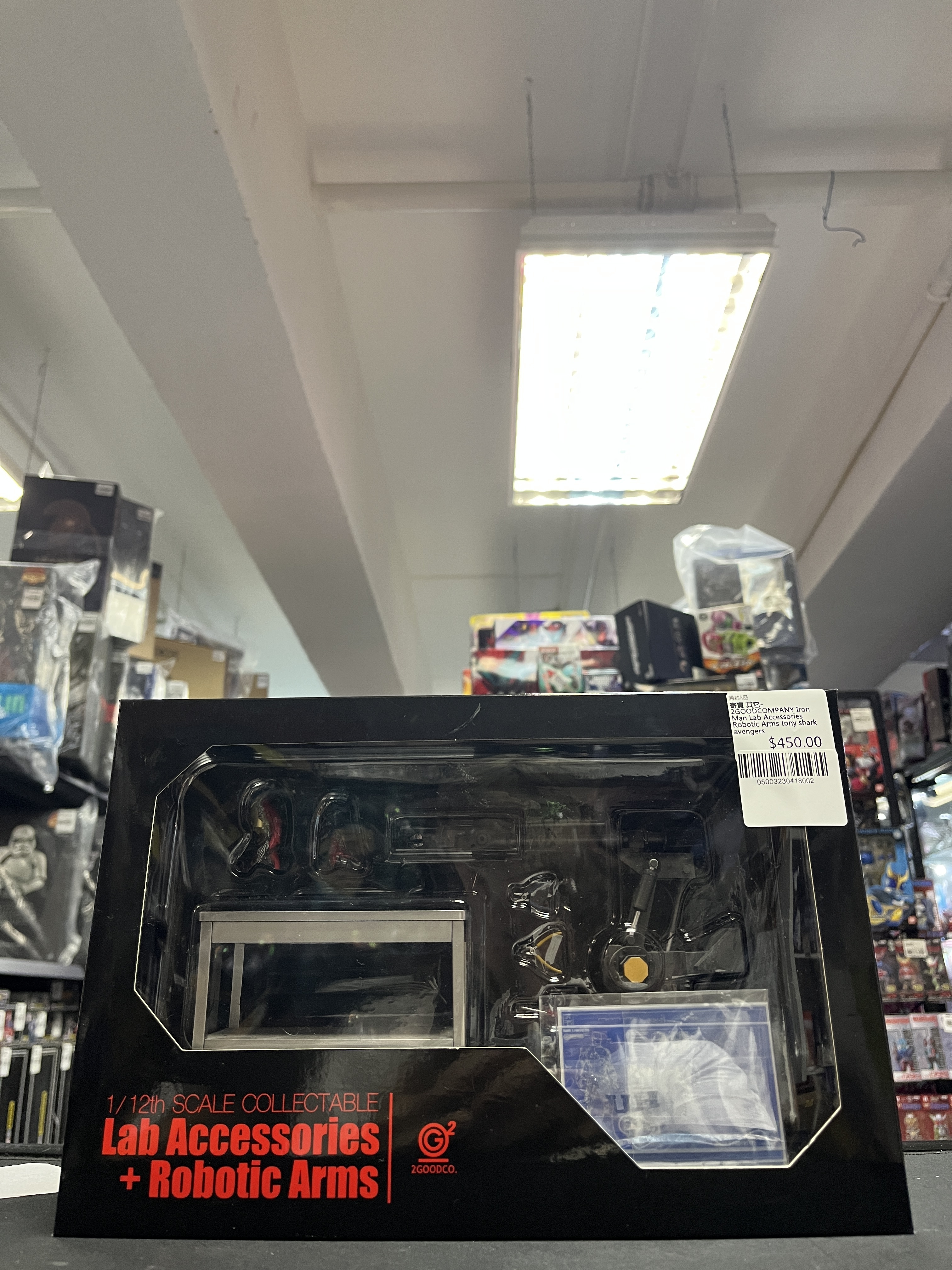寄賣 其它-2GOODCOMPANY Iron Man Lab Accessories + Robotic Arms tony shark avengers 